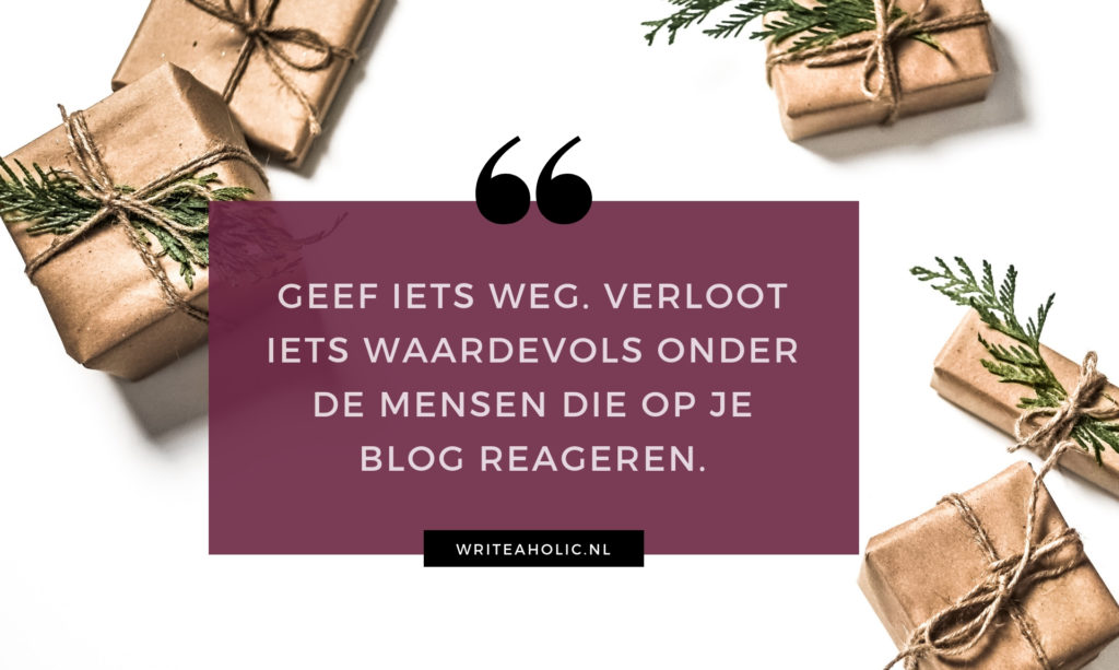 meer reacties op je blog tips