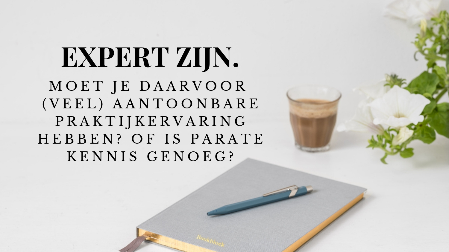 wanneer ben je expert