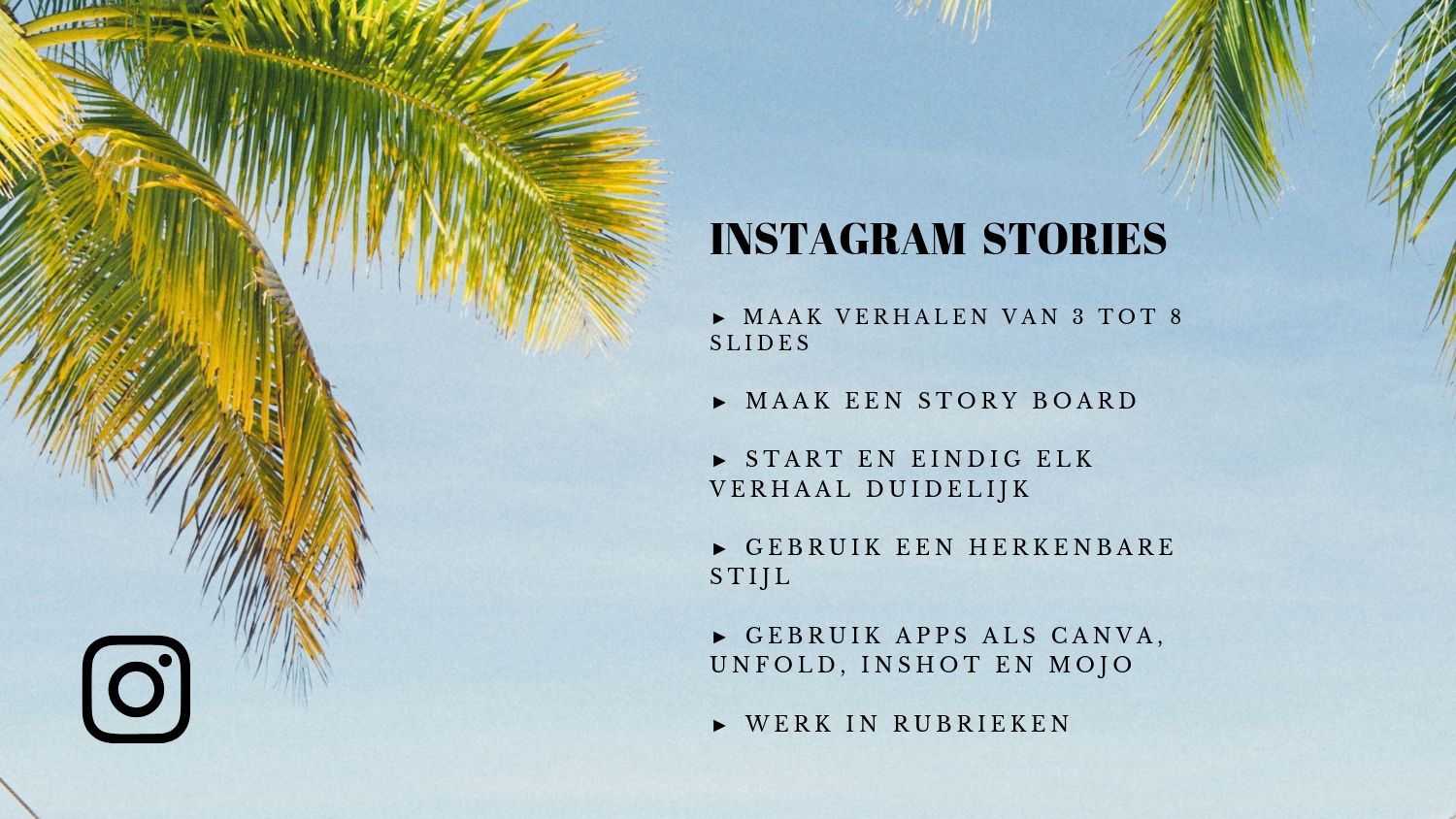 Instagram stories tips voor ondernemers